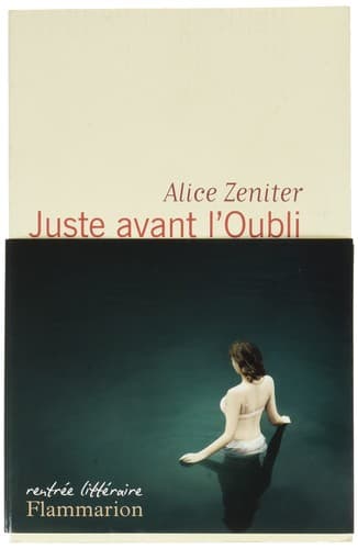 Cover image for Juste avant l'Oubli