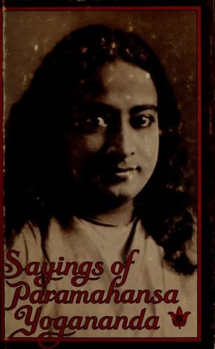 Cover image for Sayings of Paramhansa Yogananda