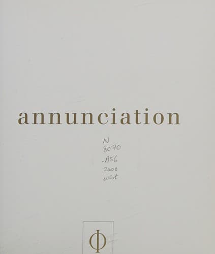 Cover image for Annunciation