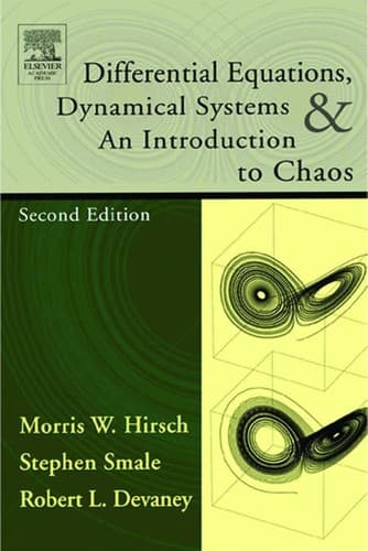 Cover image for Differential Equations, Dynamical Systems, and an Introduction to Chaos (Pure and Applied Mathematics (Academic Press), 60.)