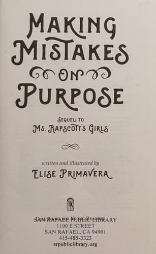 Cover image for Making mistakes on purpose