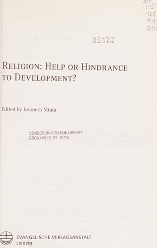 Cover image for Religion