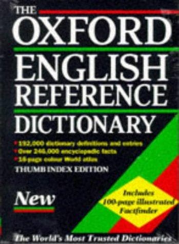 Cover image for The Oxford English reference dictionary