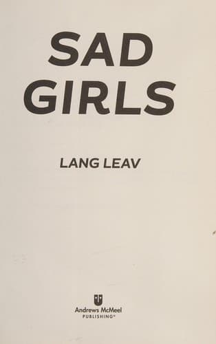 Cover image for Sad girls