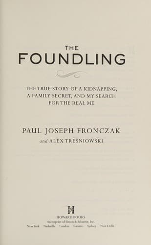 Cover image for The foundling