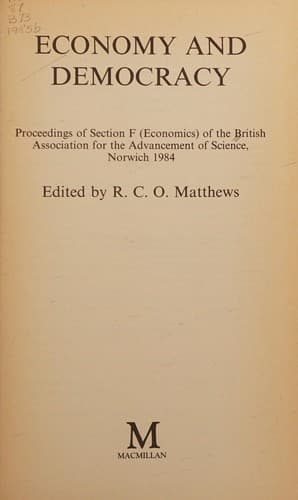 Economy and democracy