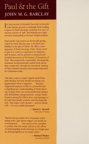 Cover image for Paul and the gift
