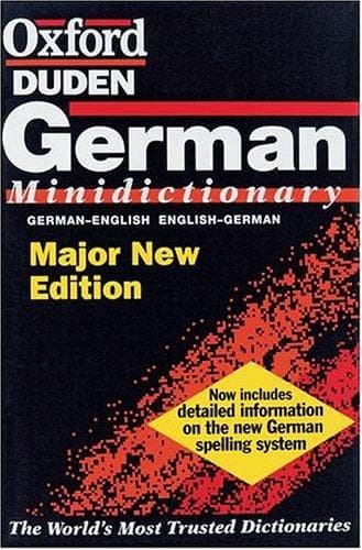 Cover image for The Oxford-Duden German Minidictionary (Dictionary)