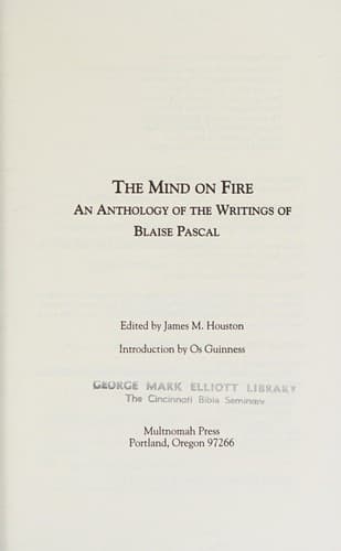 Cover image for The mind on fire