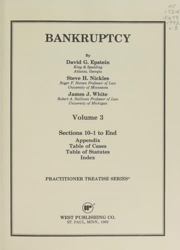 Cover image for Bankruptcy