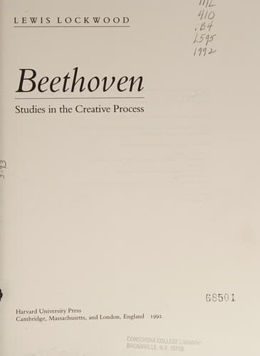 Cover image for Beethoven