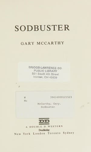 Cover image for Sodbuster