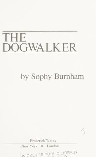 Cover image for The dogwalker