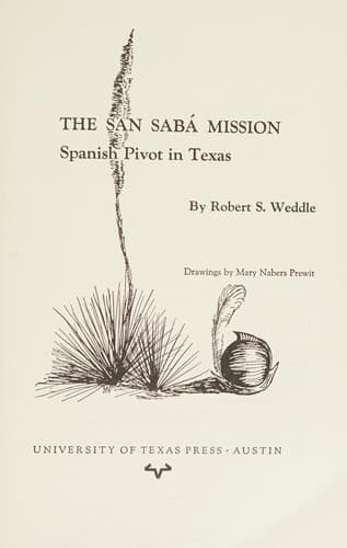 Cover image for The San Sabá Mission