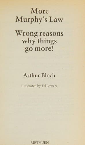 More Murphy's law