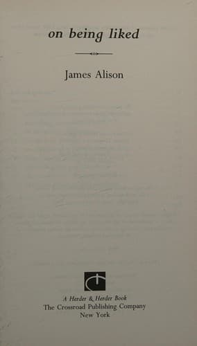 Cover image for On being liked