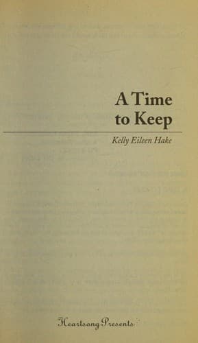 Cover image for A time to keep