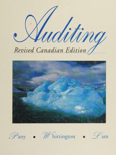 Cover image for Auditing