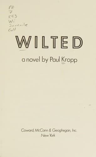 Cover image for Wilted