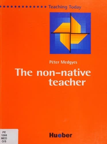 Cover image for The Non-Native Teacher