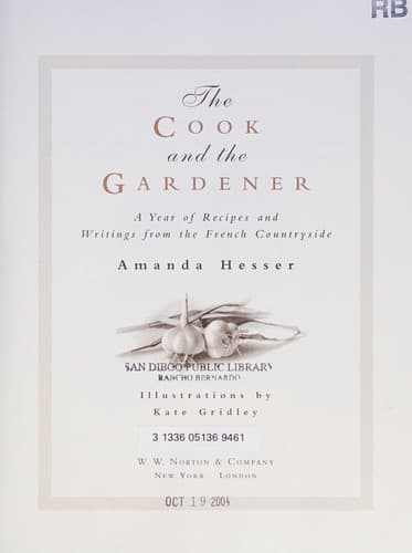 Cover image for The cook and the gardener