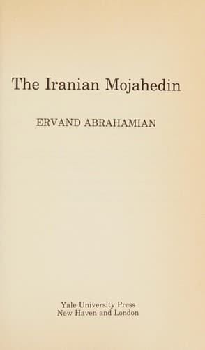 Cover image for The Iranian Mojahedin