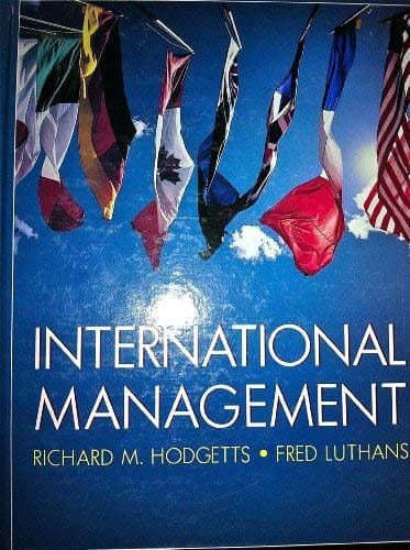 Cover image for International management