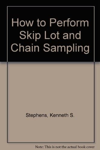 Cover image for How to perform skip-lot and chain sampling