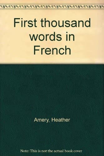 Cover image for First thousand words in French