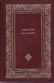 Cover image for Directions for cookery, in its various branches