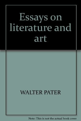 Cover image for Essays on literature and art.