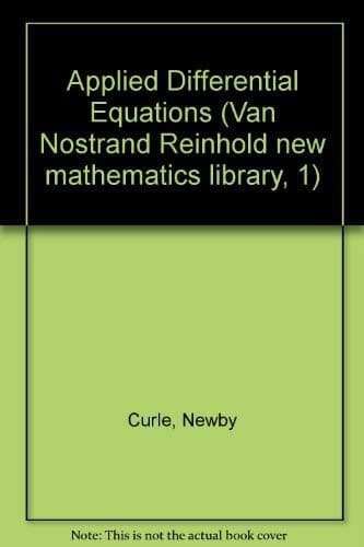 Cover image for Applied differential equations