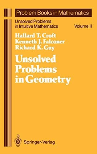 Cover image for Unsolved problems in geometry