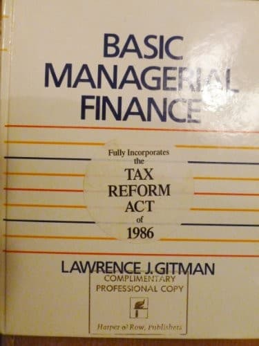 Cover image for Basic managerial finance