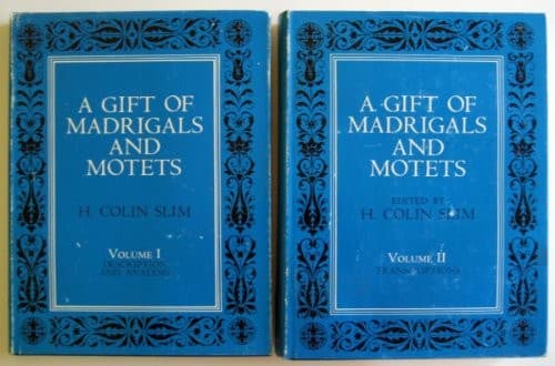 Cover image for A gift of madrigals and motets.
