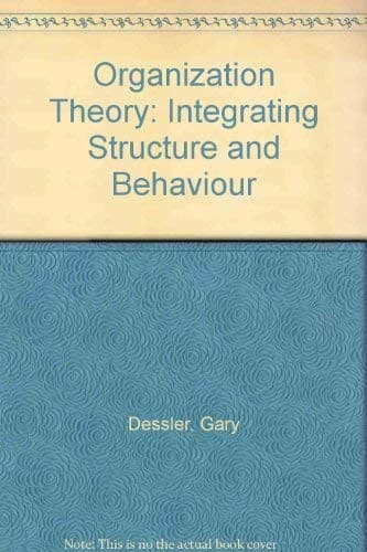 Cover image for Organization theory