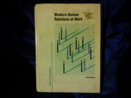 Cover image for Modern human relations at work
