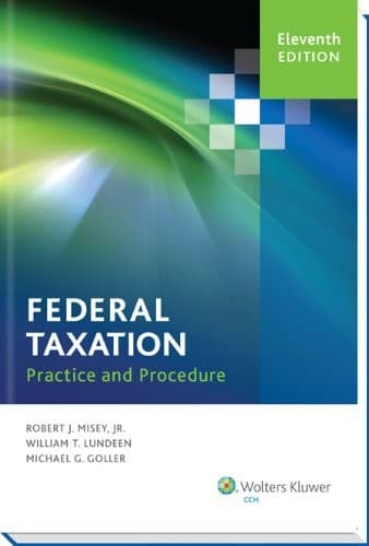 Cover image for Federal Taxation Practice and Procedure