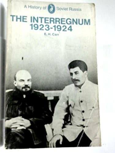 Cover image for The interregnum, 1923-1924.