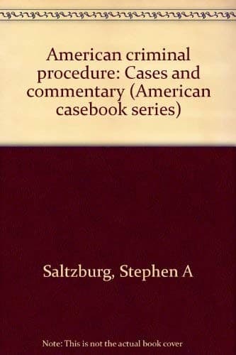 Cover image for American criminal procedure