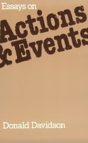 Cover image for Essays on actions and events