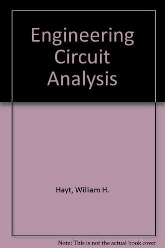 Cover image for Engineering circuit analysis