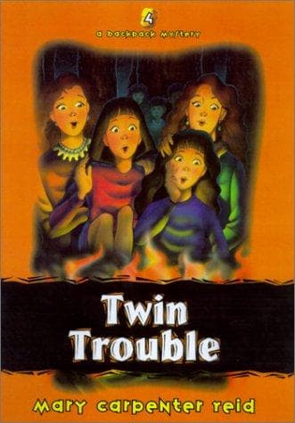 Cover image for Twin Trouble (Backpack Mysteries)