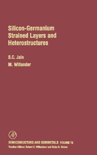 Cover image for Silicon-germanium strained layers and heterostructures