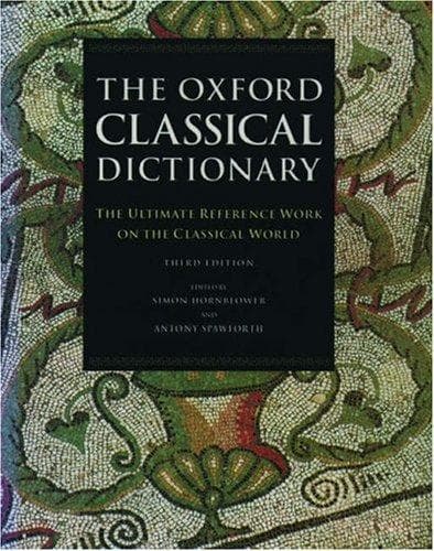 Cover image for The Oxford classical dictionary