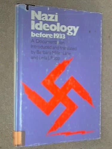 Cover image for Nazi ideology before 1933