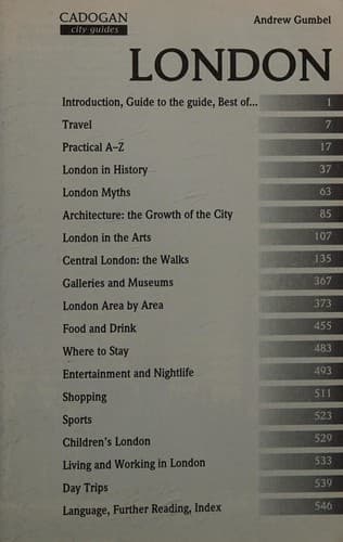 Cover image for London