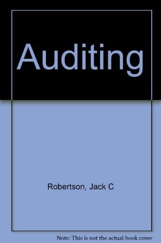 Cover image for Auditing