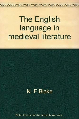 Cover image for The English language in medieval literature