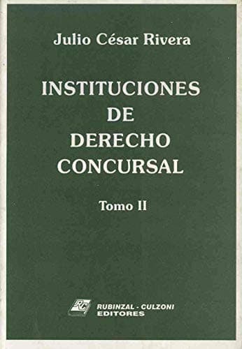 Cover image for Instituciones de derecho concursal